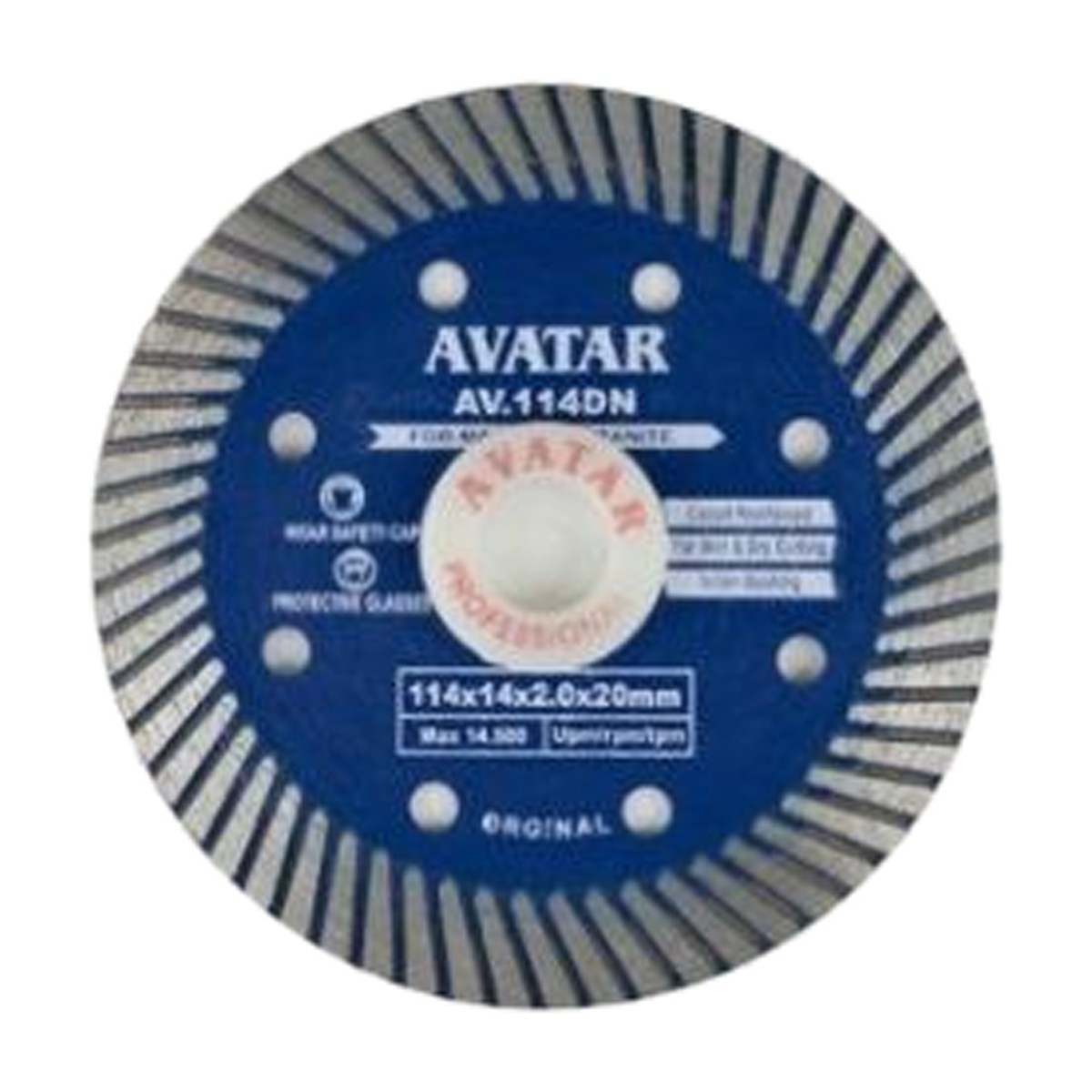 Lưỡi cắt 114mm AVATAR AV-LCG-TB114