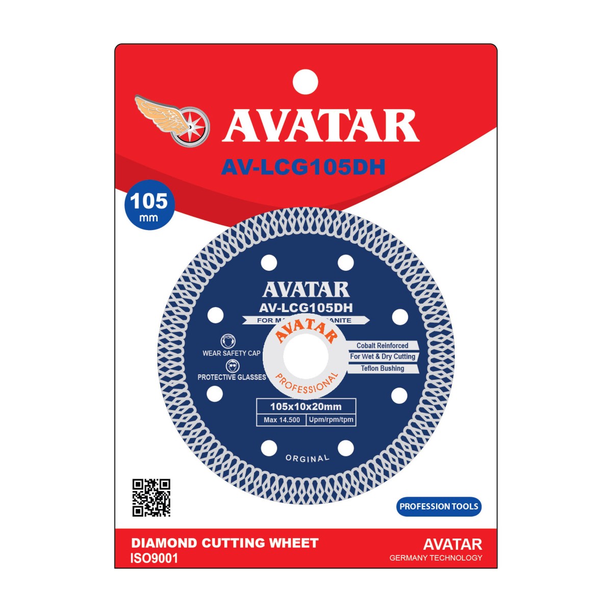 Lưỡi cắt đa năng, me hoa AVATAR AV-LCG-105DH/AV-LCG-110DH