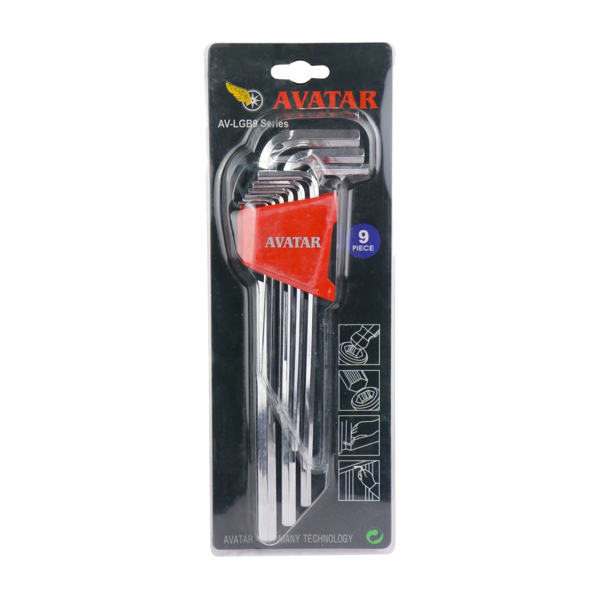 Bộ thanh lục giác AVATAR (9 chi tiết) AV-LGB9