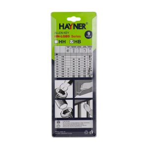 Bộ thanh lục giác HAYNER (9 chi tiết) HN-LGB9
