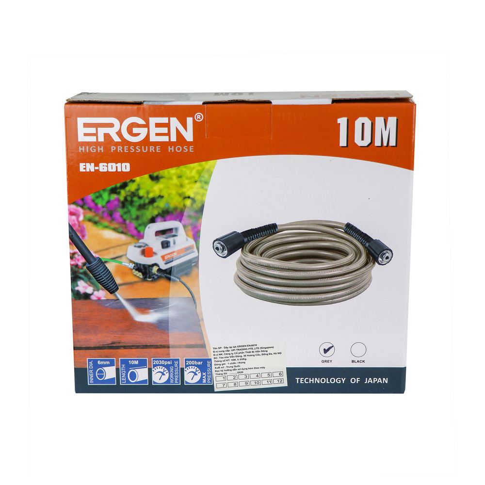 Dây xịt rửa xe ERGEN EN-6010/EN-6015/EN-6020