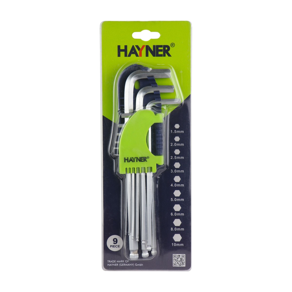 Bộ thanh lục giác HAYNER (9 chi tiết) HN-LGB9