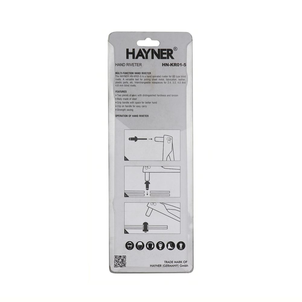 Kìm rút đinh Rive HAYNER HN-KR01-5