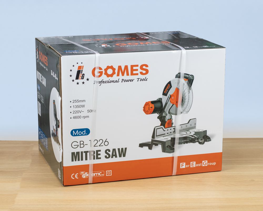 Máy cắt góc nghiêng curoa 255mm GOMES GB-1226