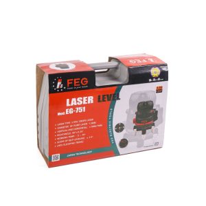 Máy chỉ vạch 5 tia lazer xanh FEG EG-751