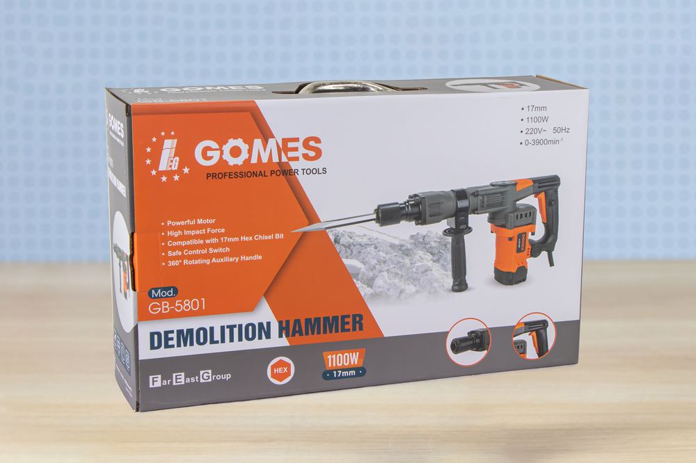 Máy đục bê tông 17mm (nòng 35mm) GOMES GB-5801