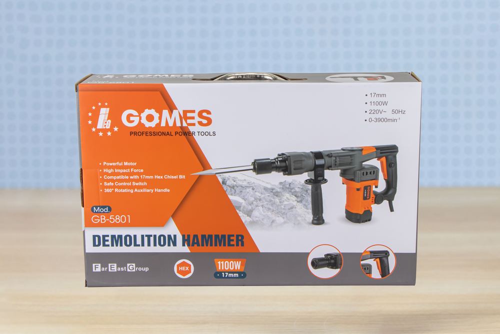Máy đục bê tông 17mm (nòng 35mm) GOMES GB-5801