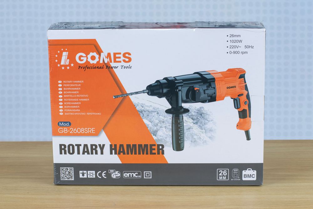 Máy khoan bê tông 3 chức năng GOMES GB-2608 SRE