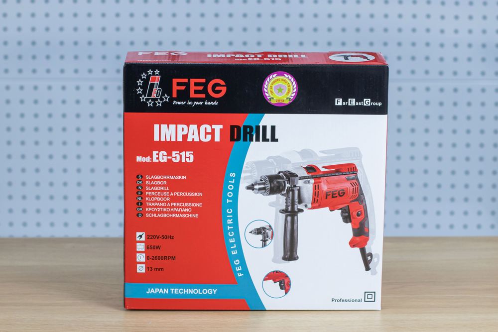 Máy khoan búa 13mm FEG EG-515 ECO