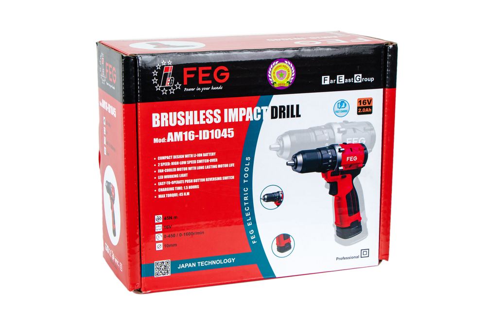 Máy khoan chạy pin ( nguyên bộ) FEG EG-AM16-ID1045