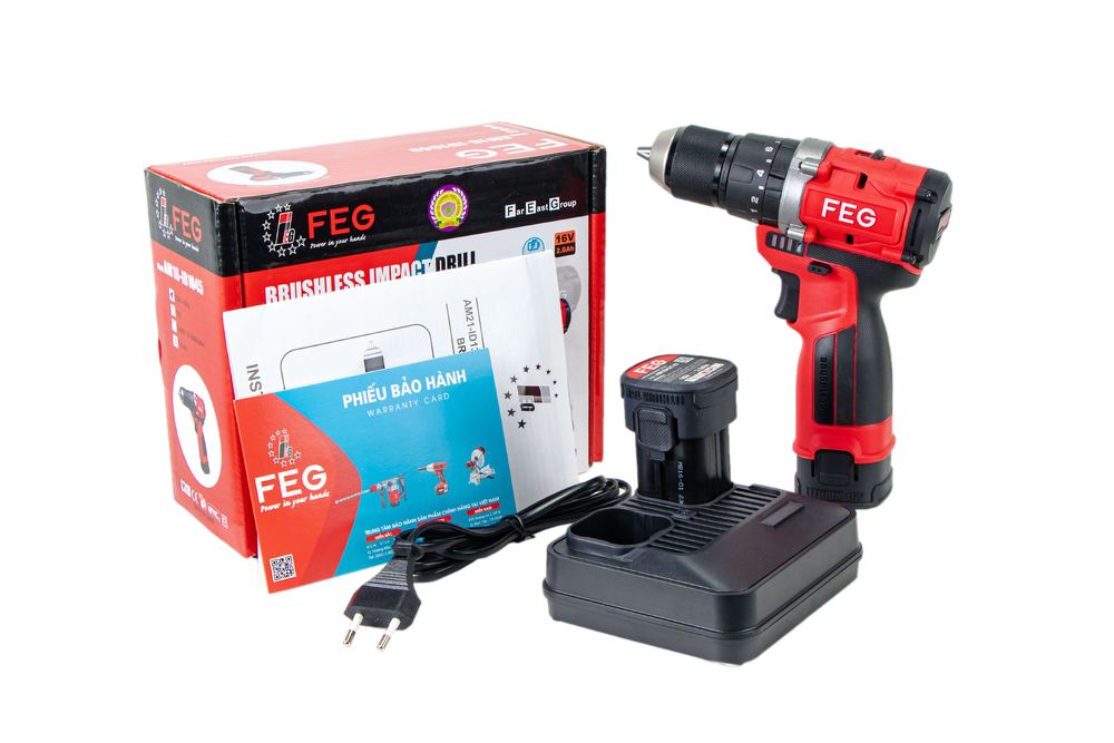 Máy khoan chạy pin ( nguyên bộ) FEG EG-AM16-ID1045