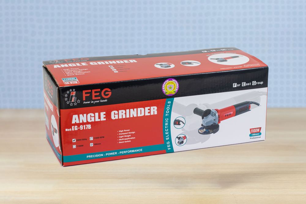 Máy mài tay dài 100mm (Công tắc đuôi) FEG EG-917B