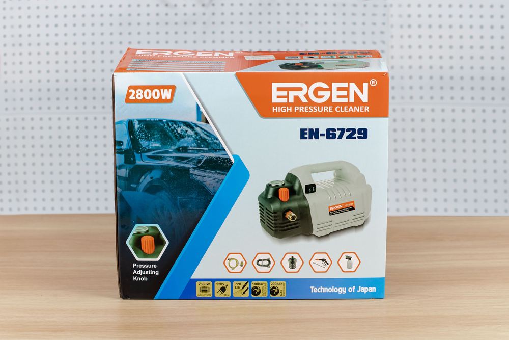 Máy xịt rửa xe (Motor 100% dây đồng) ERGEN EN-6729