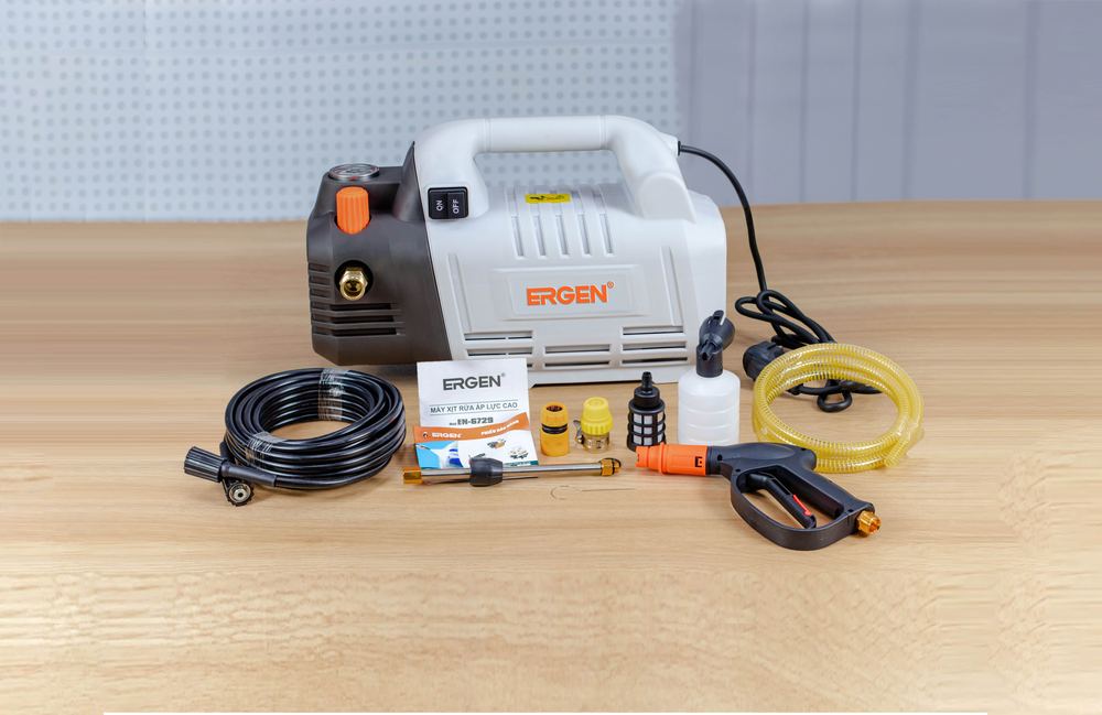 Máy xịt rửa xe (Motor 100% dây đồng) ERGEN EN-6729