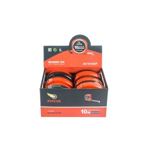 Thước dây màu đỏ (vỏ nhựa) AVATAR AV-TD
